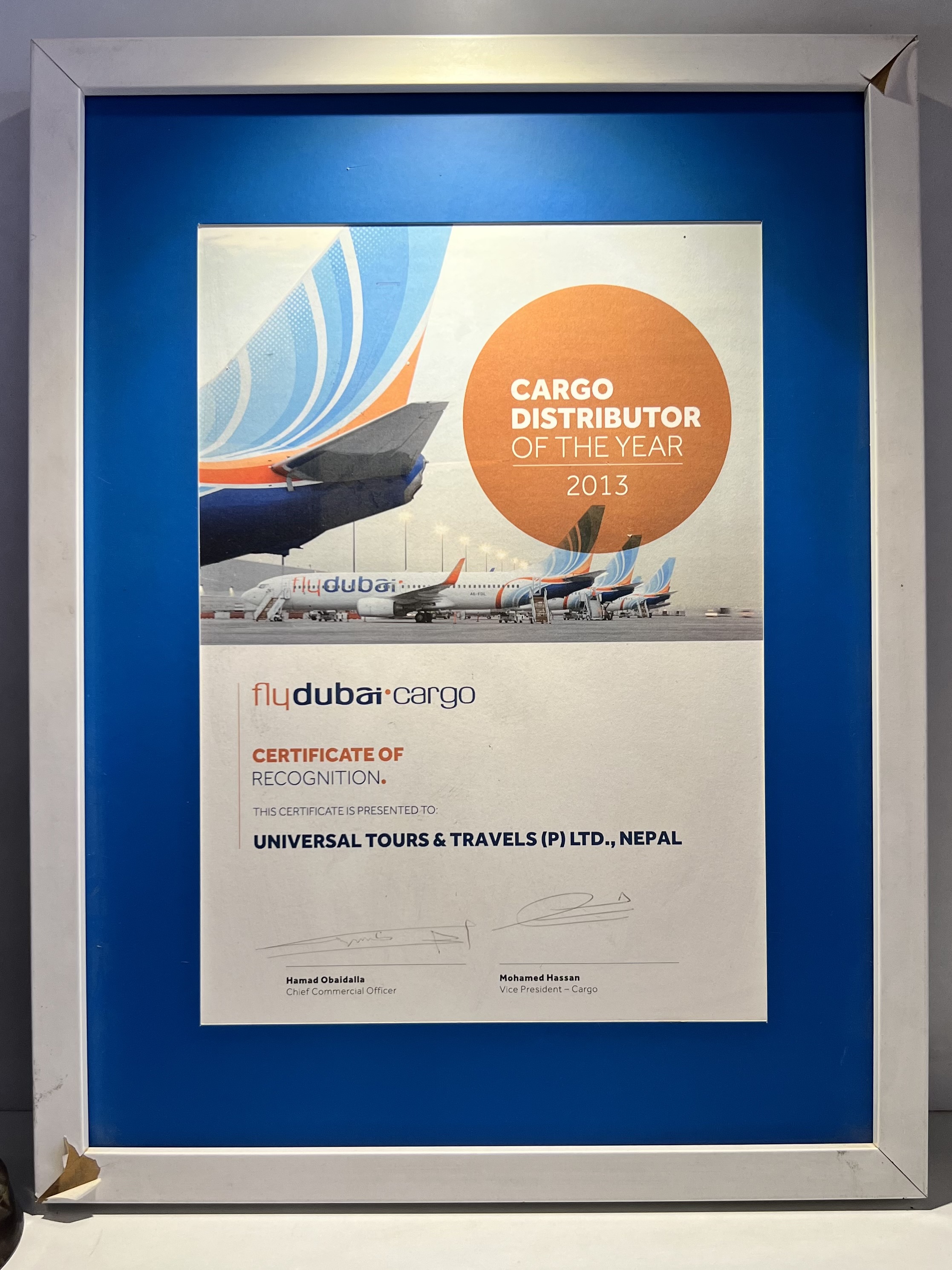 Cargo Distributor of the year